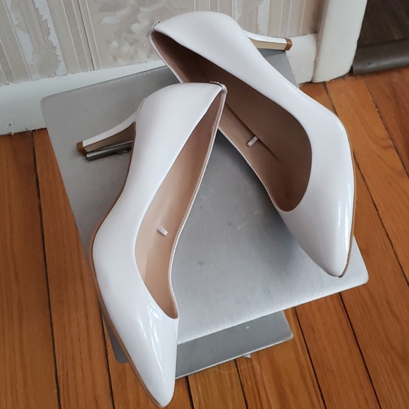 Kate Spade NY Vida White Heels, New - Picture 2 of 7